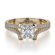 MICHAEL M Engagement Rings 18K Yellow Gold Europa R492-1 R492-1YG