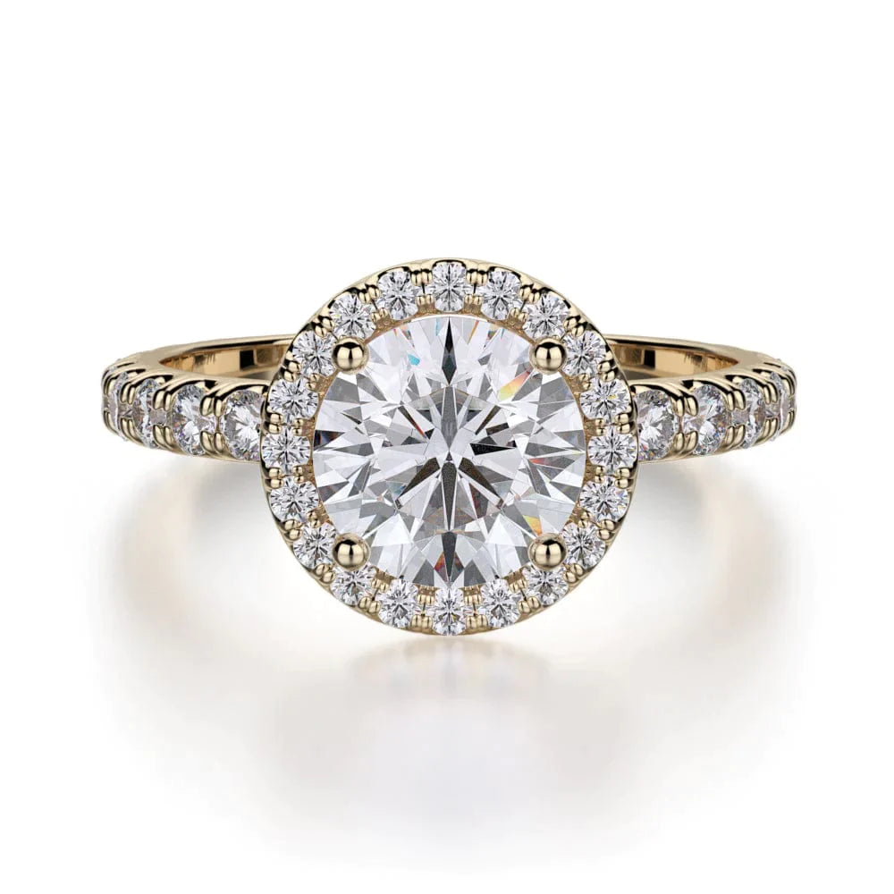MICHAEL M Engagement Rings 18K Yellow Gold Europa R494-1 R494-1YG