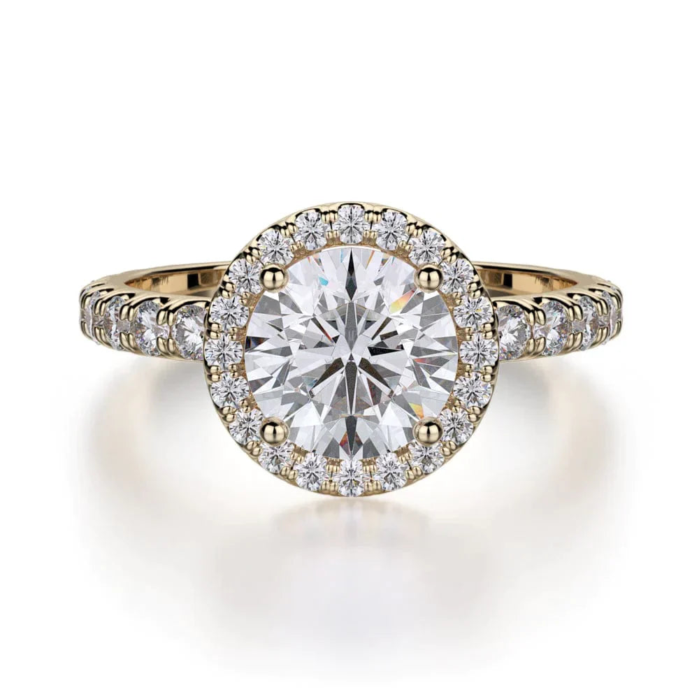 MICHAEL M Engagement Rings 18K Yellow Gold Europa R494-1 R494-1YG