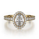 MICHAEL M Engagement Rings 18K Yellow Gold Europa R501-1 R501-1YG