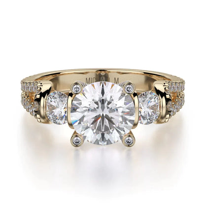 MICHAEL M Engagement Rings 18K Yellow Gold Europa R505-1 R505-1YG