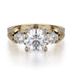 MICHAEL M Engagement Rings 18K Yellow Gold Europa R505-1 R505-1YG
