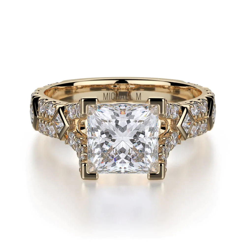 MICHAEL M Engagement Rings 18K Yellow Gold Europa R511-1 R511-1YG
