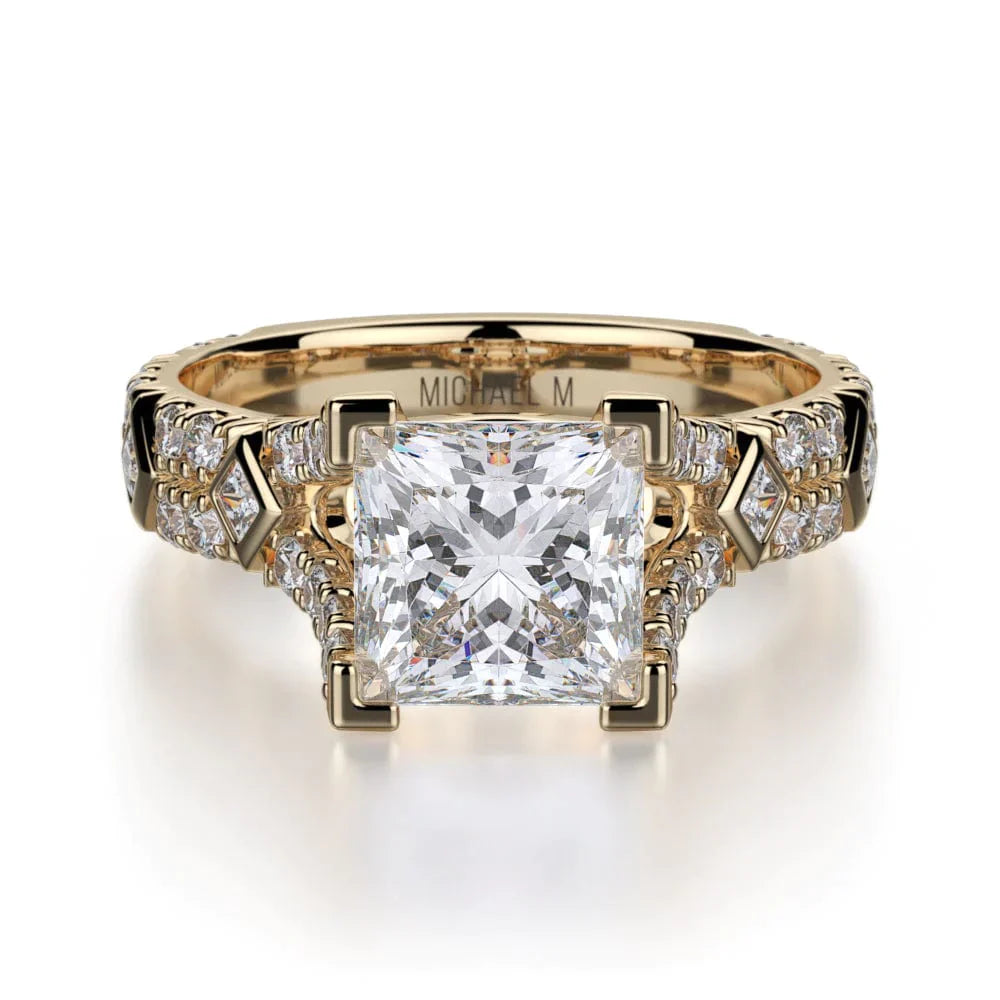 MICHAEL M Engagement Rings 18K Yellow Gold Europa R511-1 R511-1YG