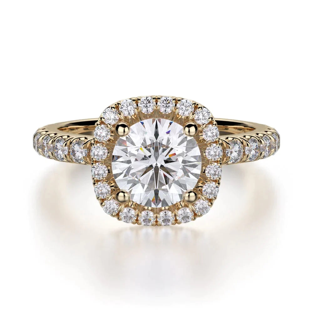 MICHAEL M Engagement Rings 18K Yellow Gold Europa R536-1 R536-1YG