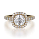 MICHAEL M Engagement Rings 18K Yellow Gold Europa R536-1 R536-1YG