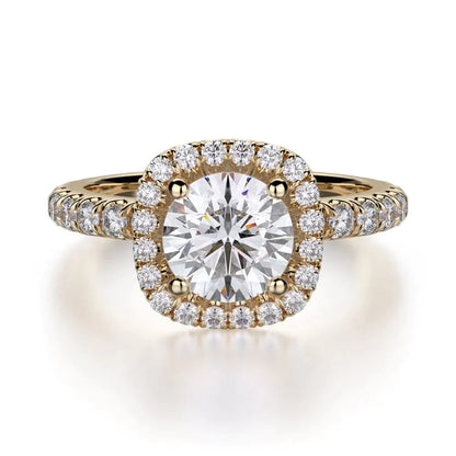 MICHAEL M Engagement Rings 18K Yellow Gold Europa R536-1 R536-1YG