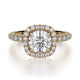MICHAEL M Engagement Rings 18K Yellow Gold Europa R536-1 R536-1YG