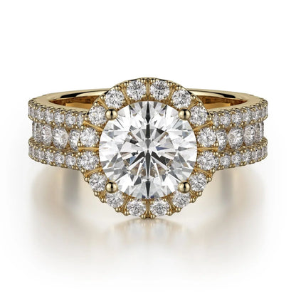 MICHAEL M Engagement Rings 18K Yellow Gold Europa R551-1.5 R551-1.5YG
