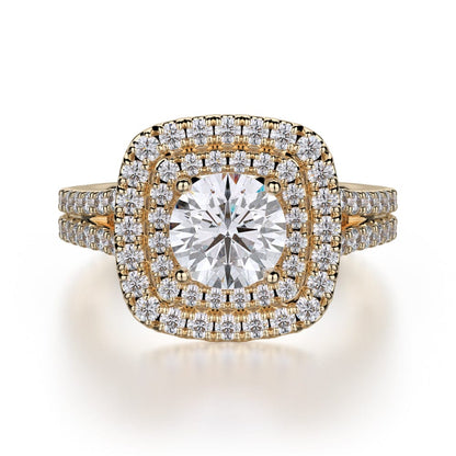 MICHAEL M Engagement Rings 18K Yellow Gold Europa R661-1 R661-1YG