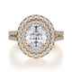 MICHAEL M Engagement Rings 18K Yellow Gold Europa R689-2 R689-2YG