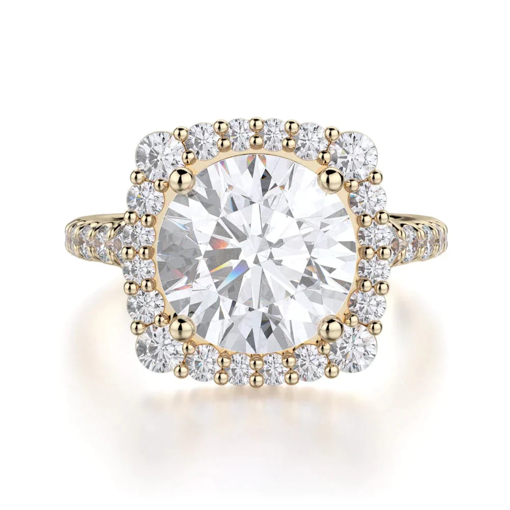 MICHAEL M Engagement Rings 18K Yellow Gold Europa R698-2 R698-2YG