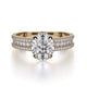 MICHAEL M Engagement Rings 18K Yellow Gold Europa R717-2 R717-2YG