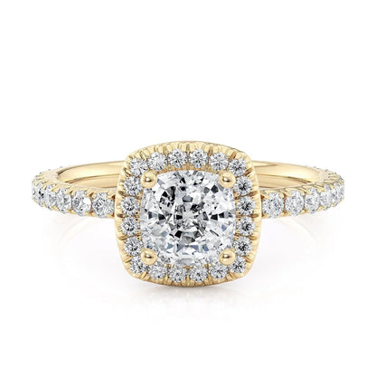 MICHAEL M Engagement Rings 18K Yellow Gold Europa R777-1