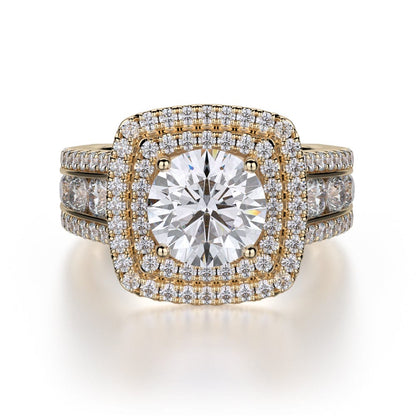 MICHAEL M Engagement Rings 18K Yellow Gold Loud R720-2 R720-2YG