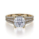 MICHAEL M Engagement Rings 18K Yellow Gold Loud R744-2 R744-2YG