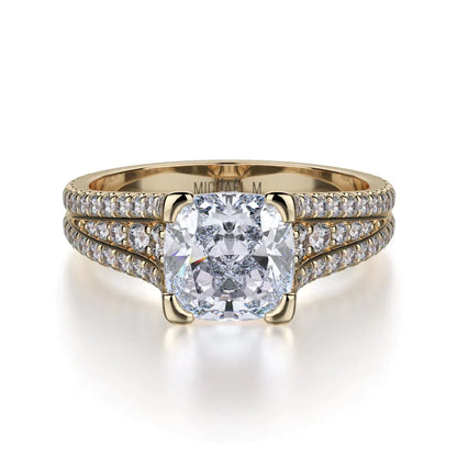 MICHAEL M Engagement Rings 18K Yellow Gold Loud R744-2 R744-2YG