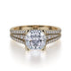 MICHAEL M Engagement Rings 18K Yellow Gold Loud R744-2 R744-2YG