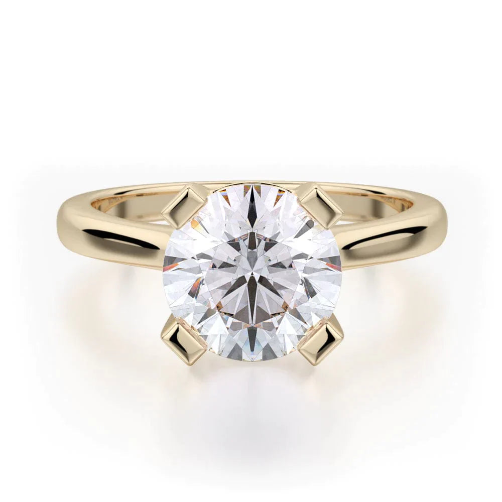 MICHAEL M Engagement Rings 18K Yellow Gold Love R514-1 R514-1YG