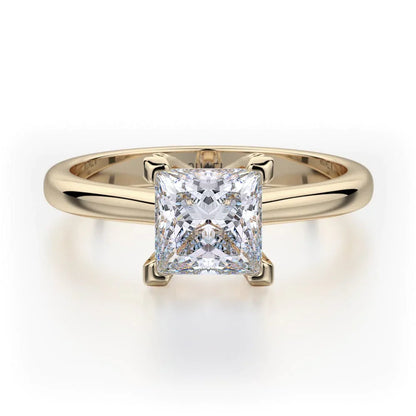 Michael M Solitaire Princess Engagement Ring