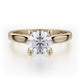 Michael M Solitaire Round Engagement Ring