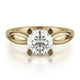 Michael M Solitaire Round Engagement Ring
