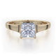 MICHAEL M Engagement Rings 18K Yellow Gold Love R522-1 R522-1YG