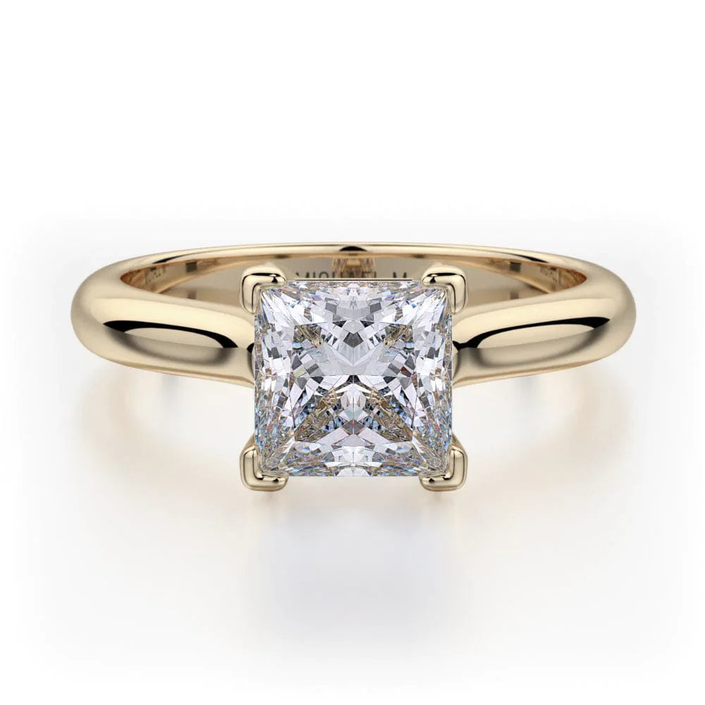 MICHAEL M Engagement Rings 18K Yellow Gold Love R523-1 R523-1YG