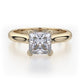 Michael M Solitaire Princess Engagement Ring