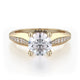 MICHAEL M Engagement Rings 18K Yellow Gold Love R686-1 R686-1YG