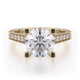 MICHAEL M Engagement Rings 18K Yellow Gold Love R697-2 R697-2YG
