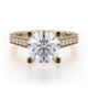 MICHAEL M Engagement Rings 18K Yellow Gold Love R697-2 R697-2YG