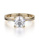 MICHAEL M Engagement Rings 18K Yellow Gold Monaco R575-1 R575-1YG