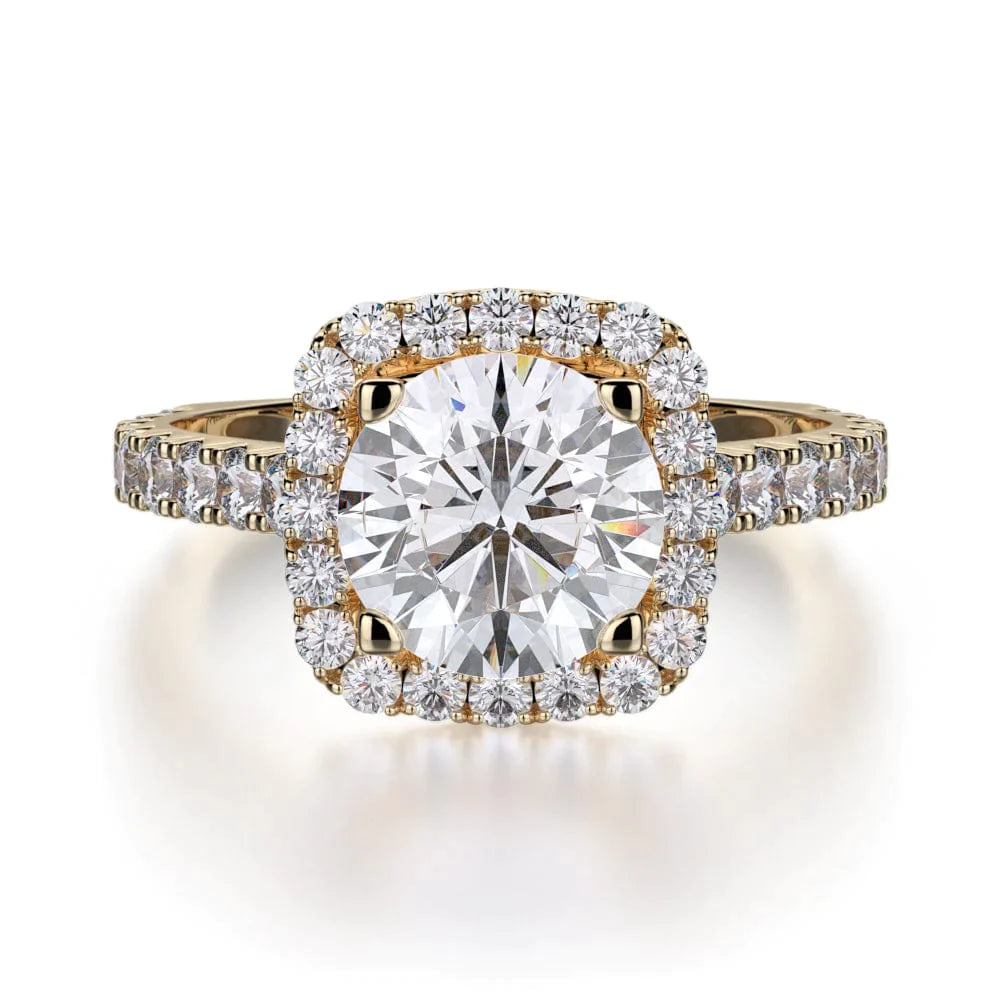 MICHAEL M Engagement Rings 18K Yellow Gold Monaco R614-2 R614-2YG