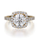 MICHAEL M Engagement Rings 18K Yellow Gold Monaco R614-2 R614-2YG