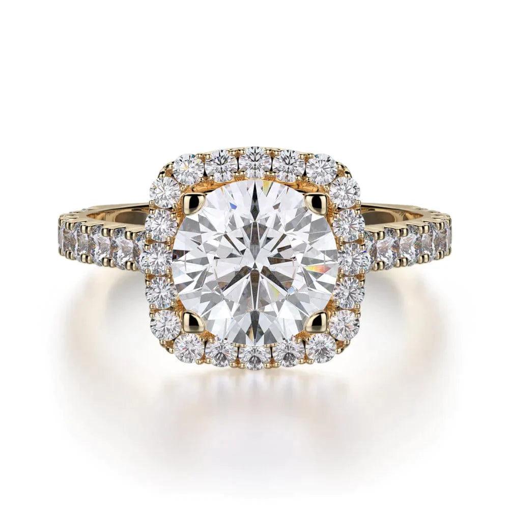 MICHAEL M Engagement Rings 18K Yellow Gold Monaco R614-2 R614-2YG