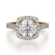 MICHAEL M Engagement Rings 18K Yellow Gold Monaco R614-2 R614-2YG