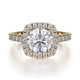 MICHAEL M Engagement Rings 18K Yellow Gold Monaco R615-1.5 R615-1.5YG