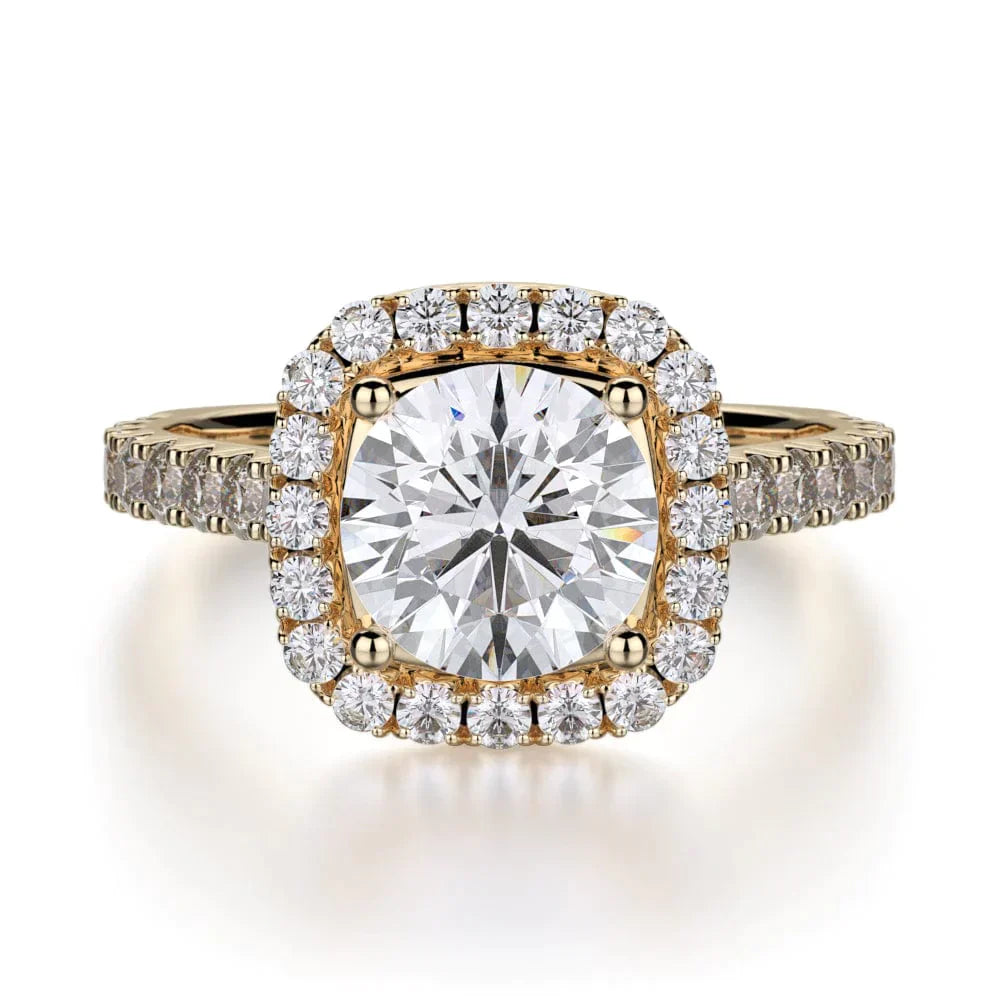 MICHAEL M Engagement Rings 18K Yellow Gold Monaco R615-2 R615-2YG