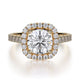 MICHAEL M Engagement Rings 18K Yellow Gold Monaco R615-2 R615-2YG
