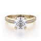 MICHAEL M Engagement Rings 18K Yellow Gold Monaco R650-1 R650-1YG