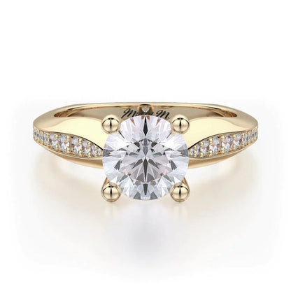MICHAEL M Engagement Rings 18K Yellow Gold Monaco R651-1 R651-1YG