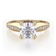 MICHAEL M Engagement Rings 18K Yellow Gold Monaco R651-1 R651-1YG