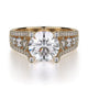 MICHAEL M Engagement Rings 18K Yellow Gold Stella R306-2 R306-2YG