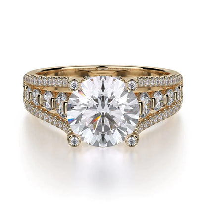 MICHAEL M Engagement Rings 18K Yellow Gold Stella R306S-1.5 R306S-1.5YG