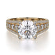 MICHAEL M Engagement Rings 18K Yellow Gold Stella R306S-1.5 R306S-1.5YG