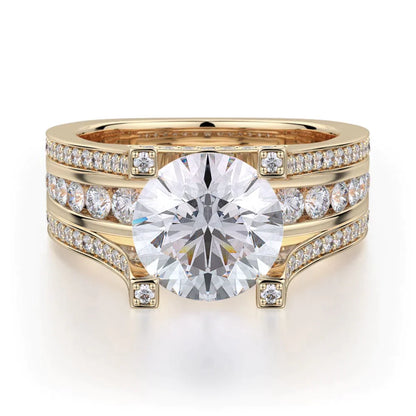 MICHAEL M Engagement Rings 18K Yellow Gold Stella R410-2 R410-2YG