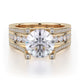 MICHAEL M Engagement Rings 18K Yellow Gold Stella R410-2 R410-2YG
