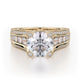 MICHAEL M Engagement Rings 18K Yellow Gold Stella R416-2 R416-2YG