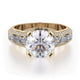 MICHAEL M Engagement Rings 18K Yellow Gold Stella R690-2 R690-2YG